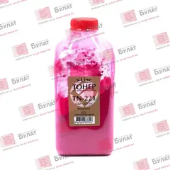 Тонер БУЛАТ s-Line TN-221 для Konica Minolta bizhub C227 (Пурпурный, банка 352 г)