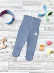 Ползунки Mjölk Blue Shadow на широком поясе