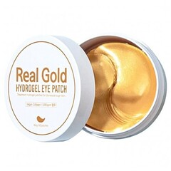Гидрогелевые патчи антивозрастные с золотом и пептидами PRRETI Real Gold Hydrogel Eye Patch 60 шт