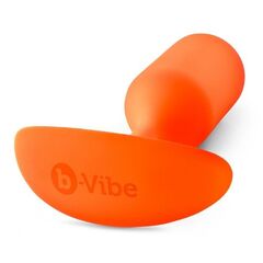 Оранжевая пробка для ношения B-vibe Snug Plug 3 - 12,7 см. - 