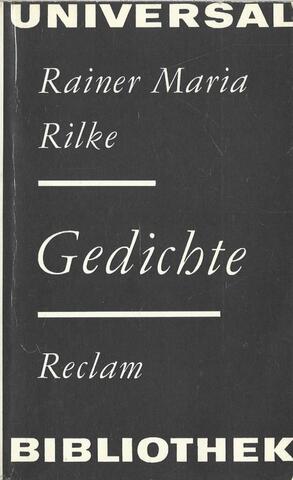 Rilke. Gedichte