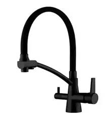 Смеситель для кухни со встроенным фильтром HAIBA HB76855-7 черный