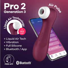 Клиторальный стимулятор Satisfyer Pro 2 Generation 3 с функцией Liquid Air и подключением к Satisfyer App