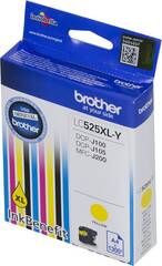Картридж Brother LC-525XLY жёлтый для МФУ Brother DCP-J100, МФУ Brother DCP-J105, МФУ Brother MFC-J200 (1300стр)