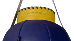 Боксерская груша EXCLUSIVE ONSERS Filippov 2 60см/30см/25кг, желтый