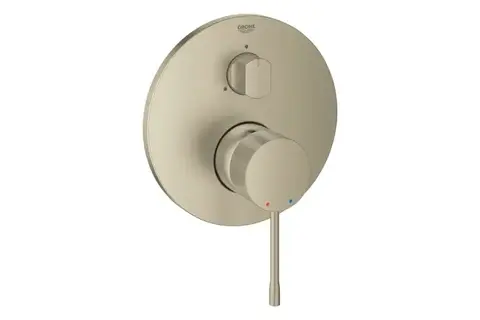 GROHE Essence 24169EN1 Внешняя часть смесителя для ванны скрытого монтажа на 3 потребителя, круглая, никель матовый