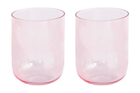 Набор стаканов для воды 2шт 390мл Easy Life Rainbow розовый