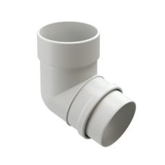 Колено 72° Пломбир LUX