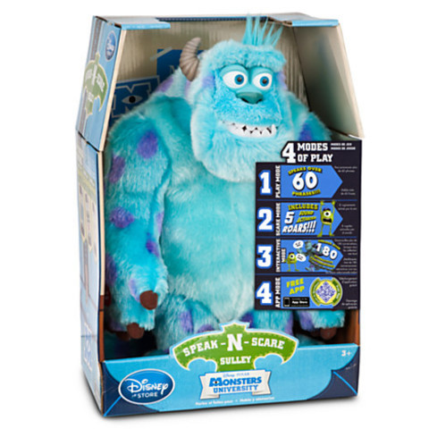 Monsters University - Sulley Speak-N-Scare Talking Action Figure