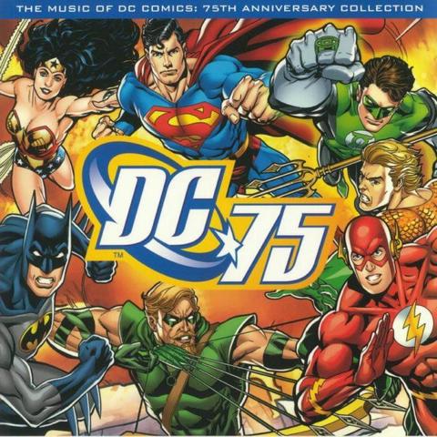 Виниловая пластинка. The Music Of DC Comics: 75th Anniversary Collection (Blue Vinyl)