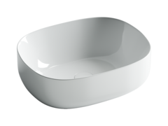 Умывальник чаша накладная овальная Element 460*350*155мм Ceramica Nova CN6018 фото