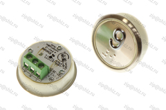 Кнопка (кнопочный модуль) BBP-R331-CMPLT-D-W "9 этаж", круглая, динамическая белая подсветка, Брайль.