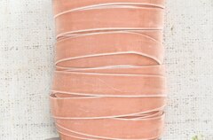 Лента бархатная, ш. 2 см, персиковый