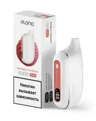 PLONQ MAX 6000 Грейпфрут Клубника (Ч/З)