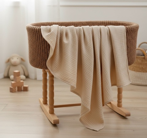 Пеленка муслин "Крем брюле"