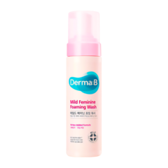 Derma:B Mild Feminine Foaming Wash слабокислотная очищающая пенка для интимной гигиены