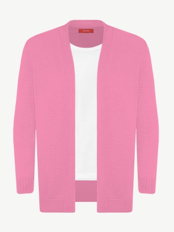 Кардиган с планкой из экохлопка