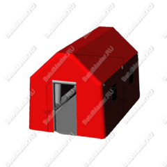 Надувной шатер "Алый" 5*3*3 м