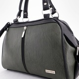 Сумка Саломея 257 македония оливковый + черный