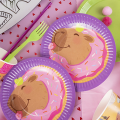 Тарелки, Капибара, 18 см, 6 шт.