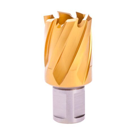 Сверло корончатое 28,0x30мм HSS-G TiN Weldon19 Terrax by Ruko 108228TTX