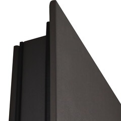 Входная дверь уличная АСД с терморазрывом 3К Норильск муар коричневый / Белый матовый