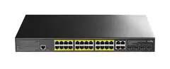 Коммутатор Cudy GS2028PS4-400W (L2) 28x1Гбит/с 4xКомбо(1000BASE-T/SFP) 24PoE 400W управляемый