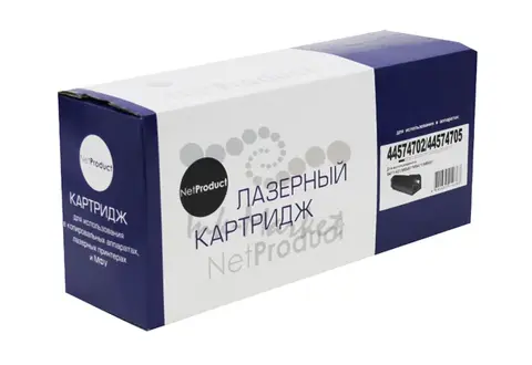 Тонер-картридж NetProduct (N-44574702/44574705) для OKI B411/B431/MB461/MB471/MB491, 3K