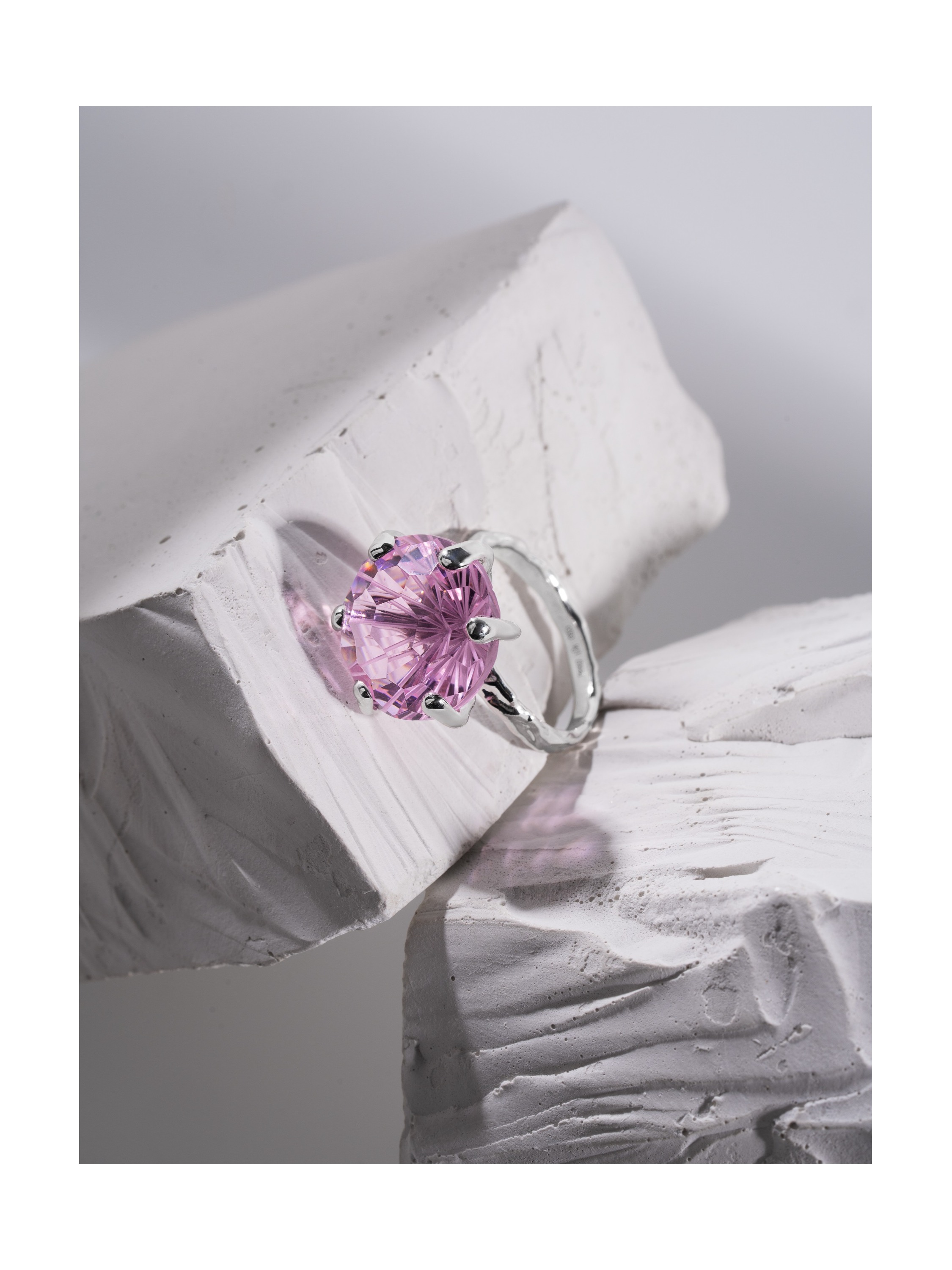 Кольцо Фацелия Розовая