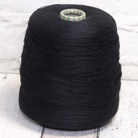 Шелк 100% BOTTO POALA / DRAGON 3000 черный