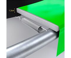 Батут Trampoline STOCK 6 ft JUMP4FUN с внутренней защитной сеткой