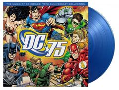 Виниловая пластинка. The Music Of DC Comics: 75th Anniversary Collection (Blue Vinyl)