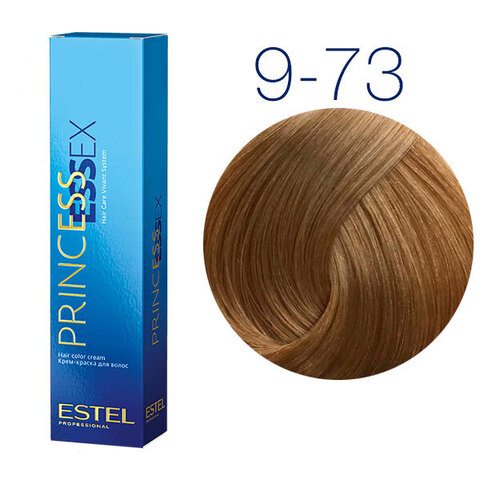 Estel Professional Princess Essex 9-73 (Блондин бежево-золотистый (Имбирь)) - Крем-краска для волос