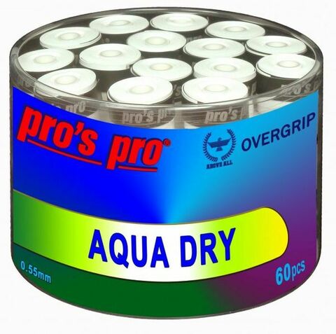 Намотки теннисные Pro's Pro Aqua Dry (60P) - white