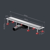 Am.Pm W01SC-U11-060-04SB MasterFlow Трап для душа линейный универс затвор Tile 60см цвет сталь мат
