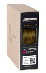 Пластик Filamentarno! Prototyper T-Soft прозрачный. Цвет бутылочно-коричневый, 1.75 мм, 750 грамм