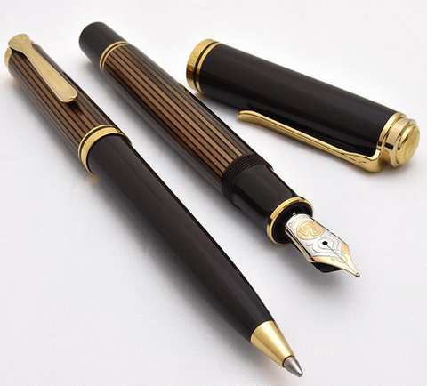 Ручка перьевая Pelikan Souverän® M800 SE 2019, Brown-Black  (813969)