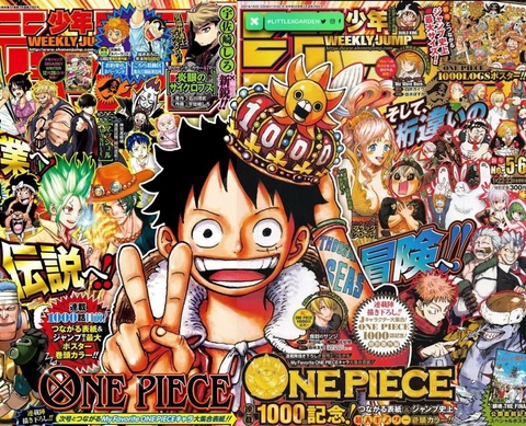 Weekly Shonen Jump (999-1000 главы One Piece) (2021) (Б/У)