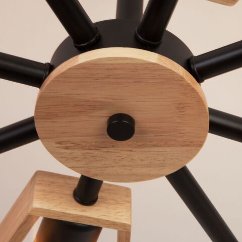 Потолочная люстра Eurosvet Klark 70056/8 черный