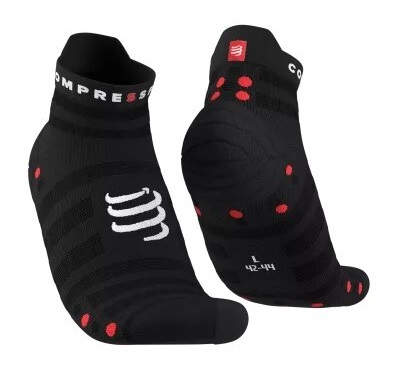 Носки Run Ultralight Low V4 Black/Red