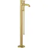 Kludi 38590N076 Kludi BOZZ Однорычажный смеситель для ванны и душа,  для отдельно стоящих ванн, брашированное золото