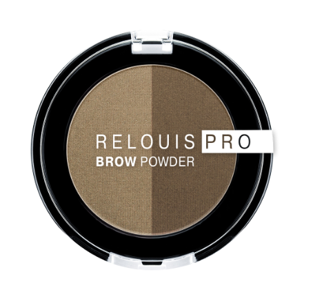 RELOUIS Тени для бровей PRO Brow Powder тон 01 Blonde