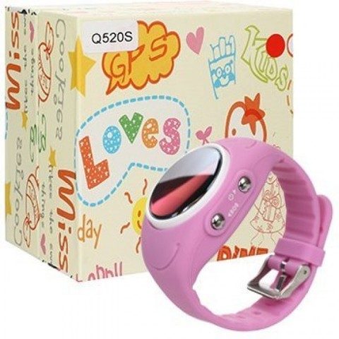 Детские умные GPS часы Smart Baby Watch W8 pink розовые