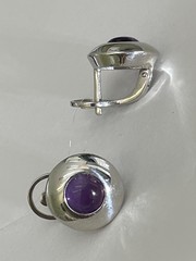 Моно  (серьги из серебра)