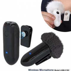 Радиомикрофон LENSGO 318C на 1 канал (черный)