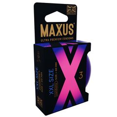 Презервативы Maxus XXL увеличенного размера - 3 шт. - 