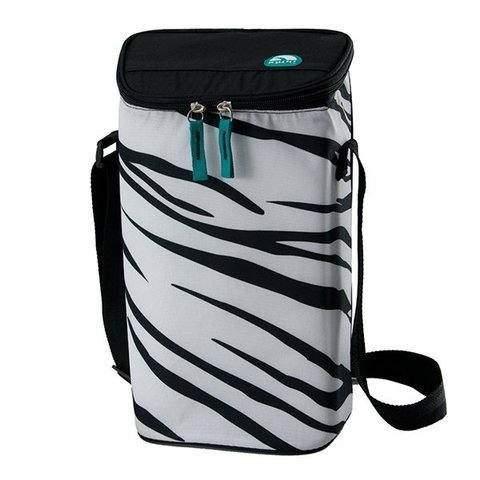 Сумка-термос Igloo 2 Bottle Wine Tote 16 white-zebra