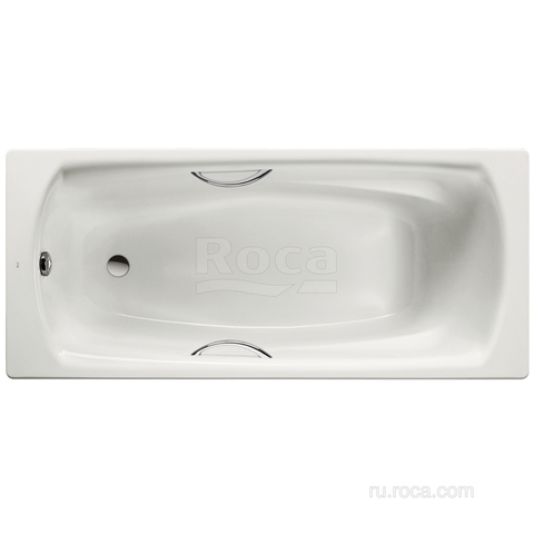 SWING PLUS 170X75 ВАННАЯ СТАЛЬНАЯ БЕЛ Roca 236755000