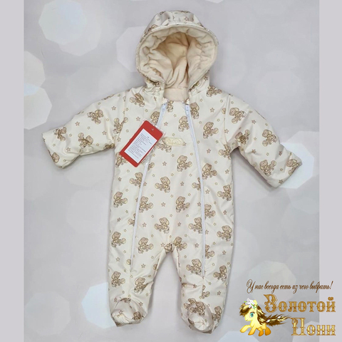 Комбинезон на хлопке (68-80) 230207-РС4041