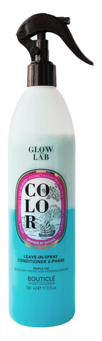 Двухфазный увлажняющий колор спрей-кондиционер для окрашенных волос - Bouticle Glow Lab Color Leave-In-Spray Conditioner 2-Phase 500 мл